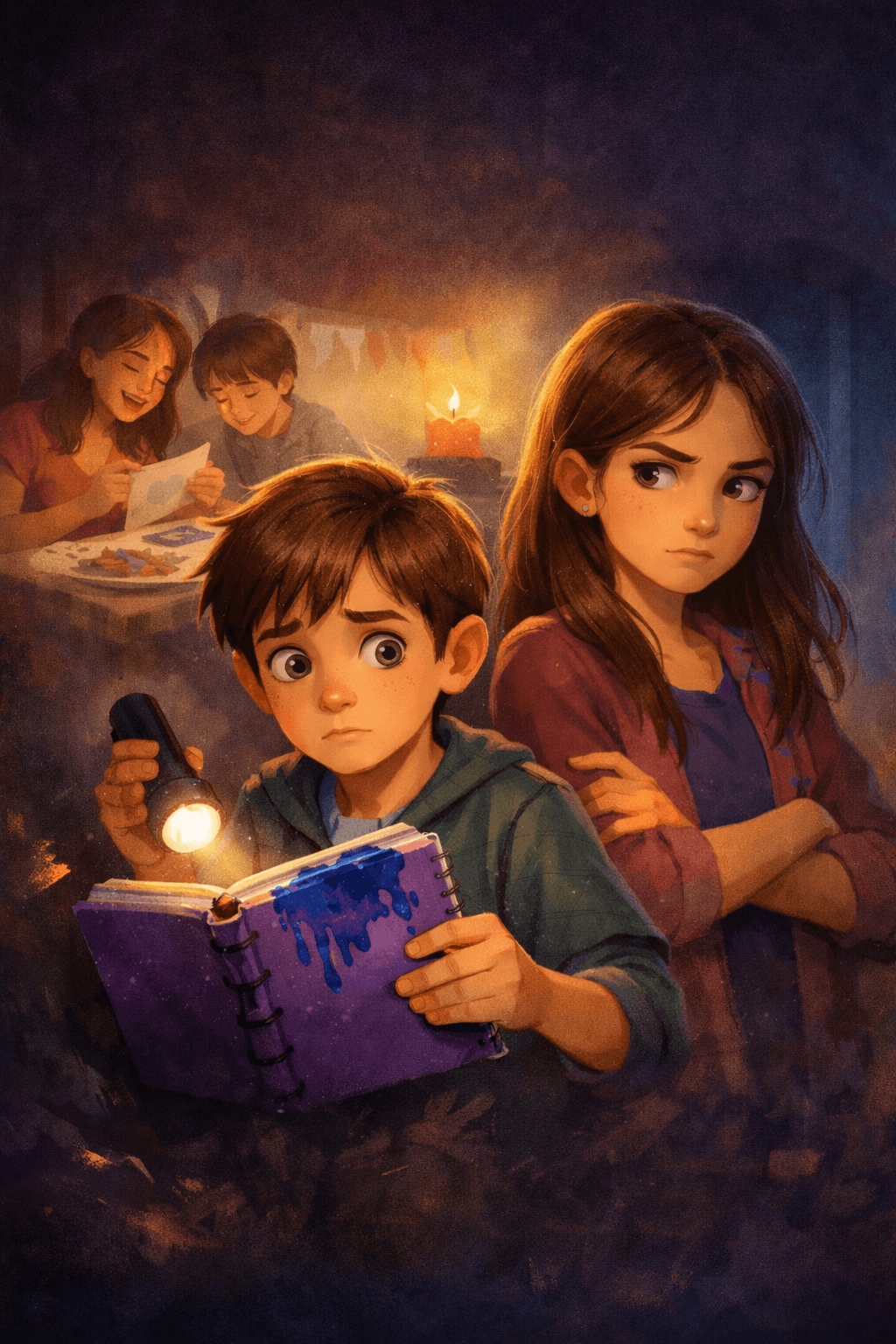 O Mistério do Caderno de Capa Roxa