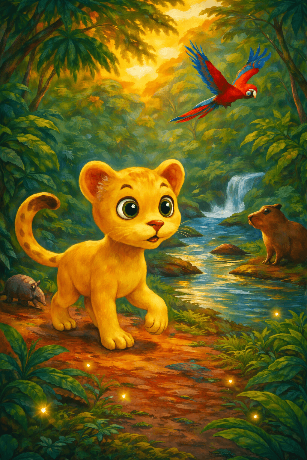 A Onça que Perdeu suas Pintas