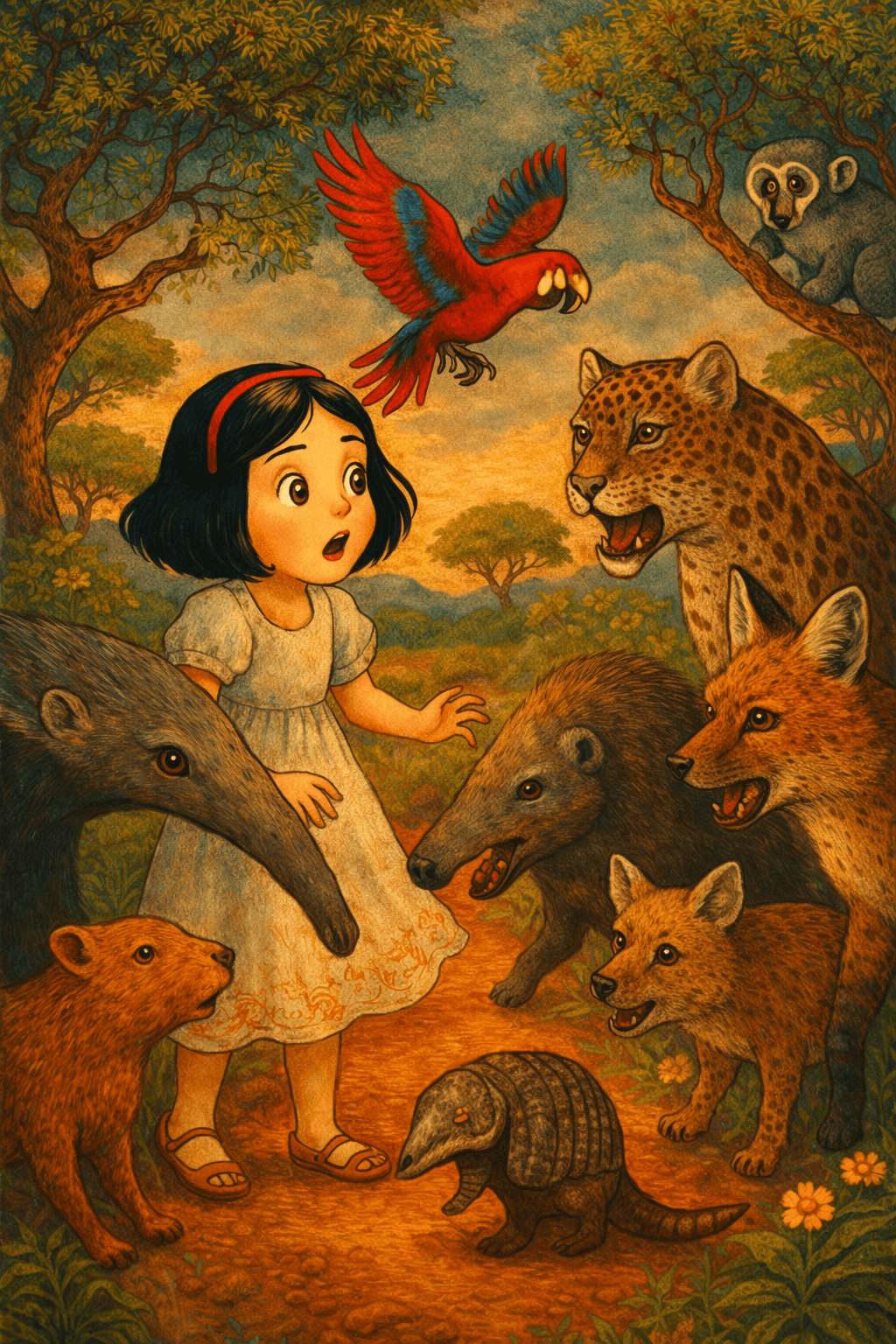 Branca de Neve e os Sete Bichos do Cerrado
