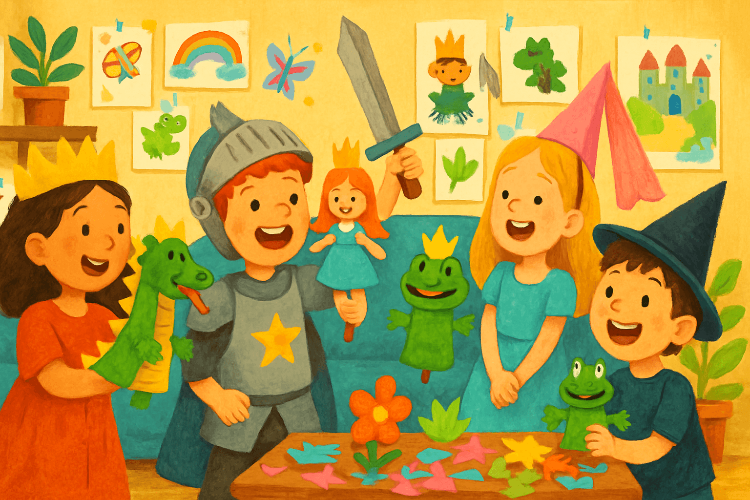 10 Brincadeiras Literárias para Fazer em Casa com as Crianças