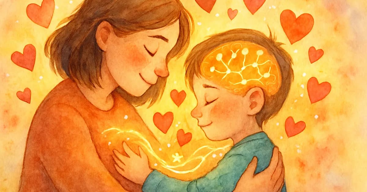 O Poder do Afeto: Como Seu Carinho Molda o Cérebro do Seu Filho