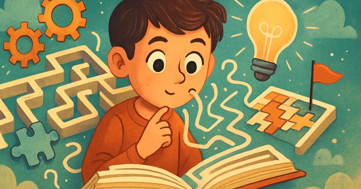 Resolução de Problemas: Como Livros Ensinam Crianças a Pensar