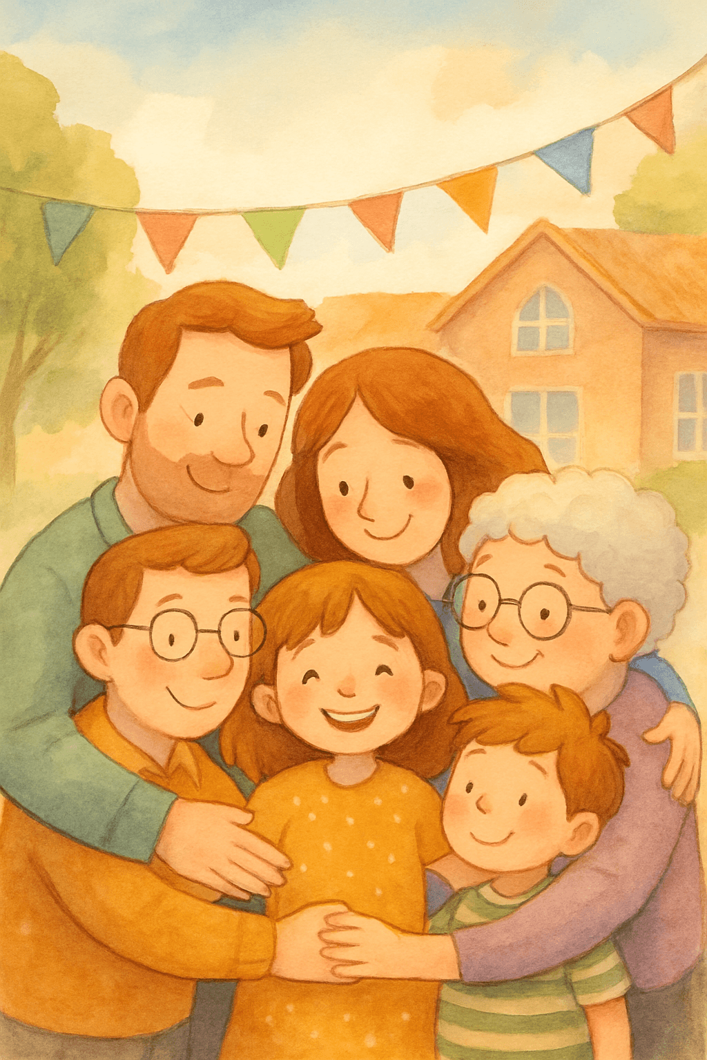 A Família do Abraço Grande