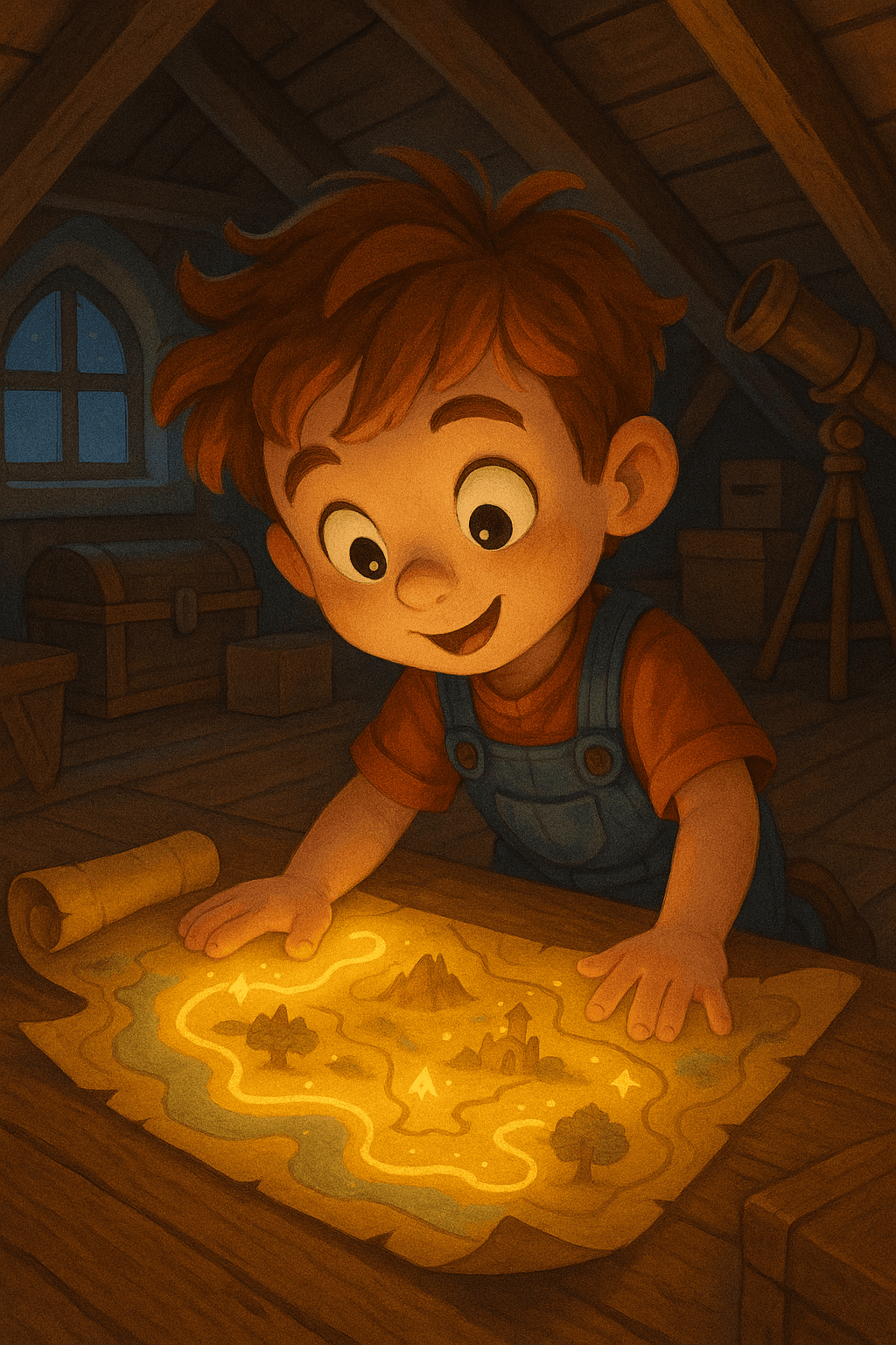 A Grande Aventura de Lucas e a Floresta Encantada