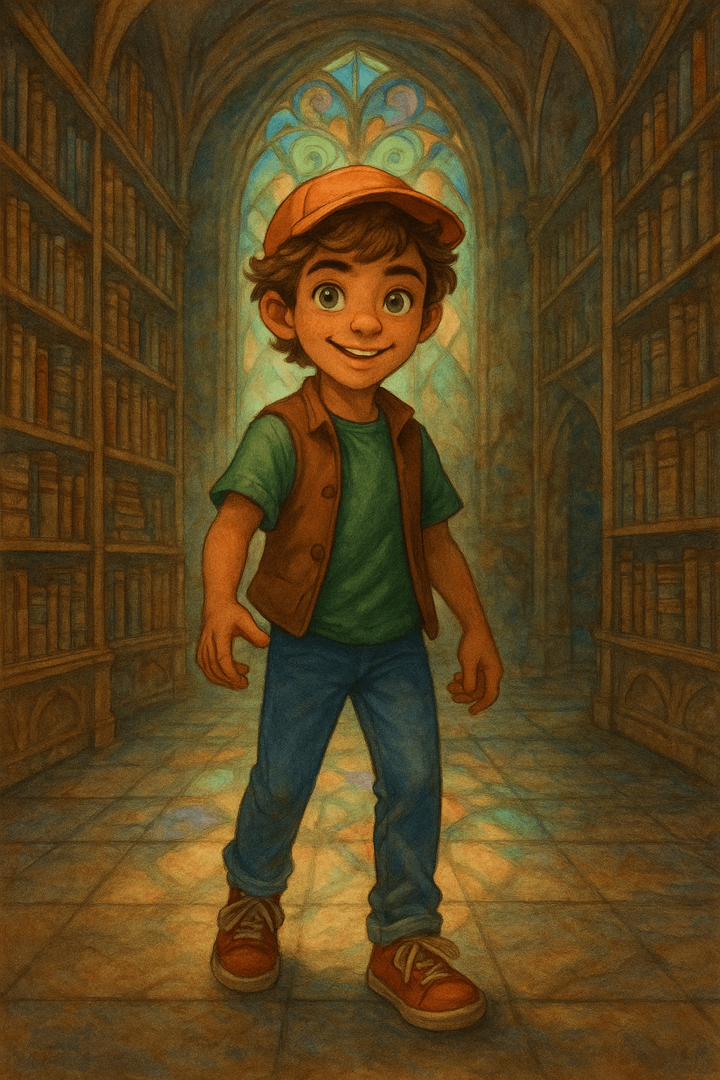 O Mistério da Biblioteca Encantada