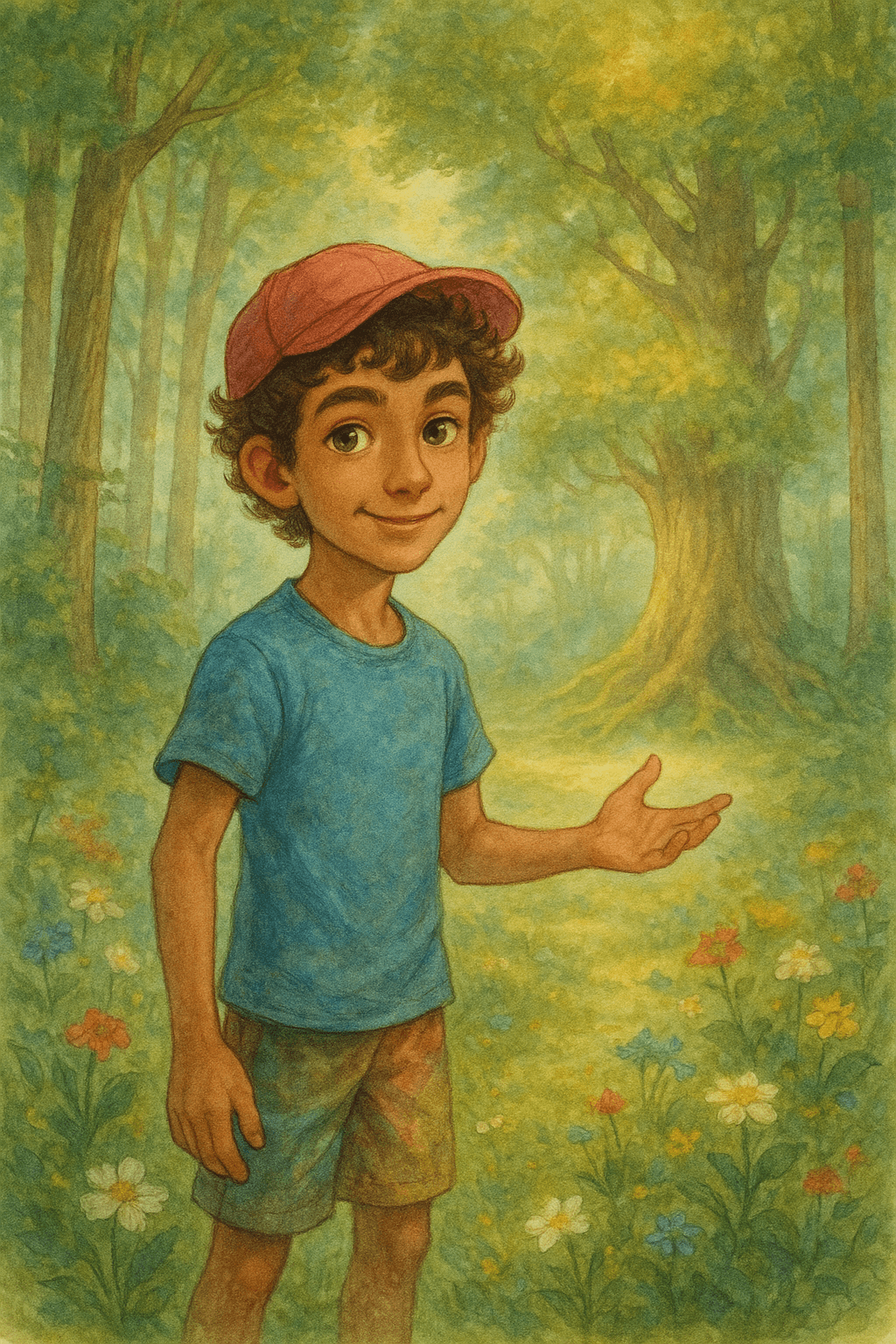 A Jornada de Lucas e o Segredo da Árvore Sábia