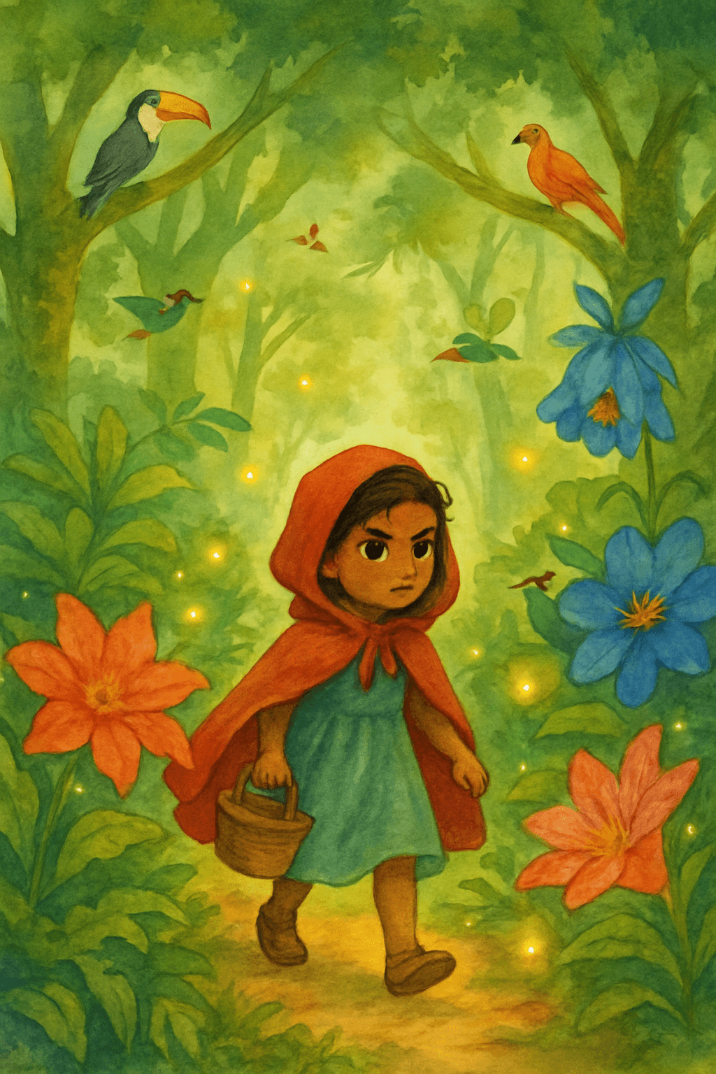 Chapeuzinho e o Segredo da Floresta Encantada