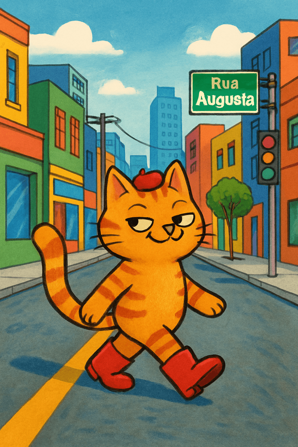 O Gato de Botas da Rua Augusta