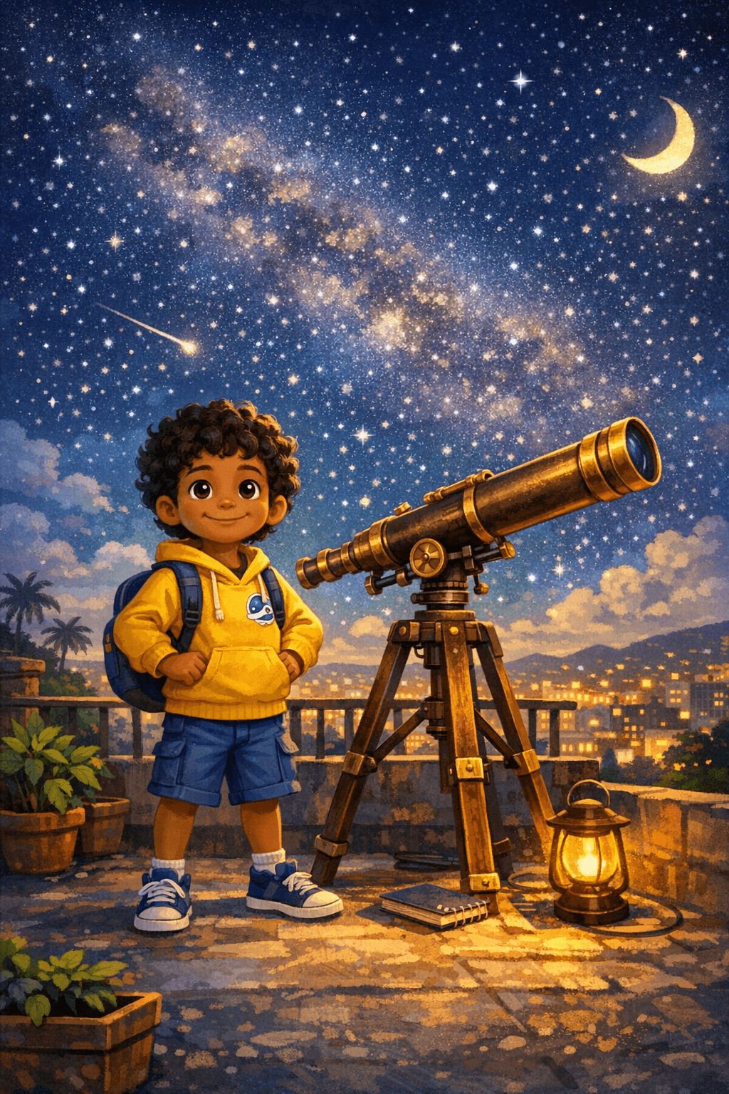 Iuri e a Luneta que Desenhava Lares no Céu