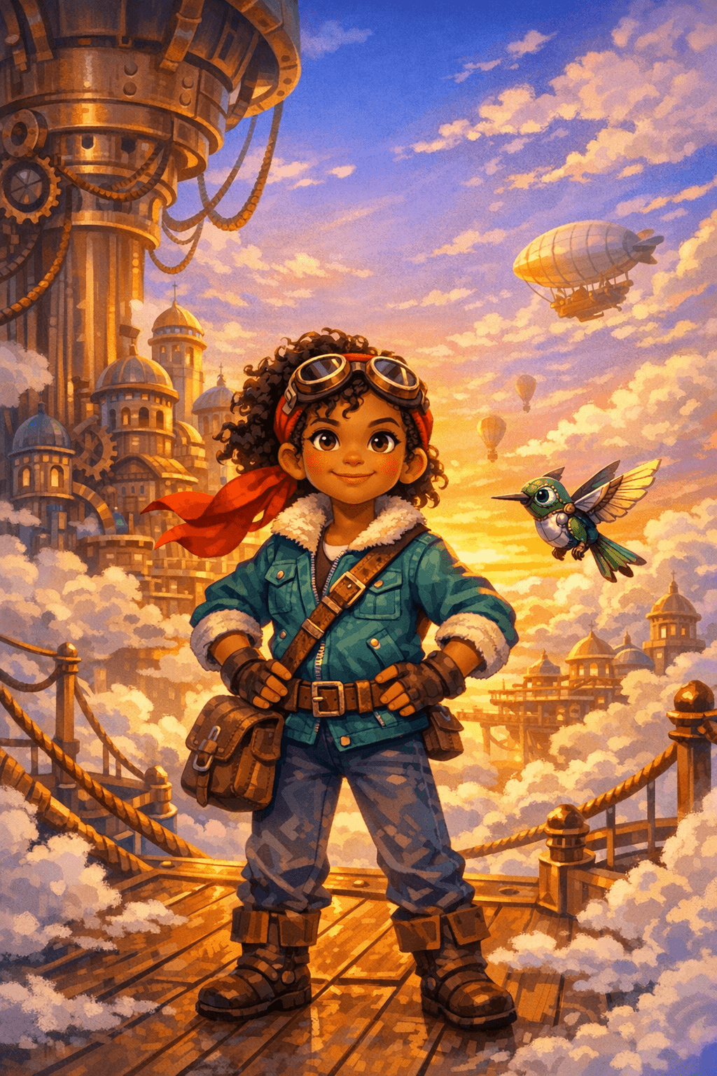 Lia Ventobravo e a Corda de Cobre do Céu