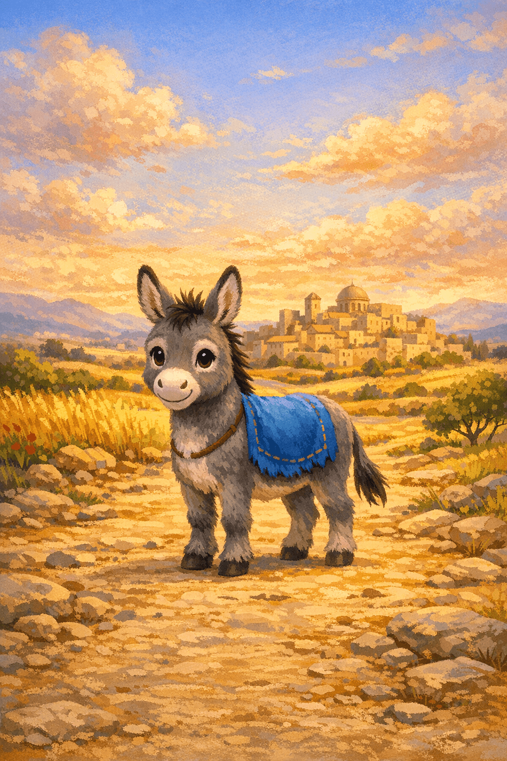 Zazá, o Jumentinho de Manta Azul, e a Promessa de Ruth